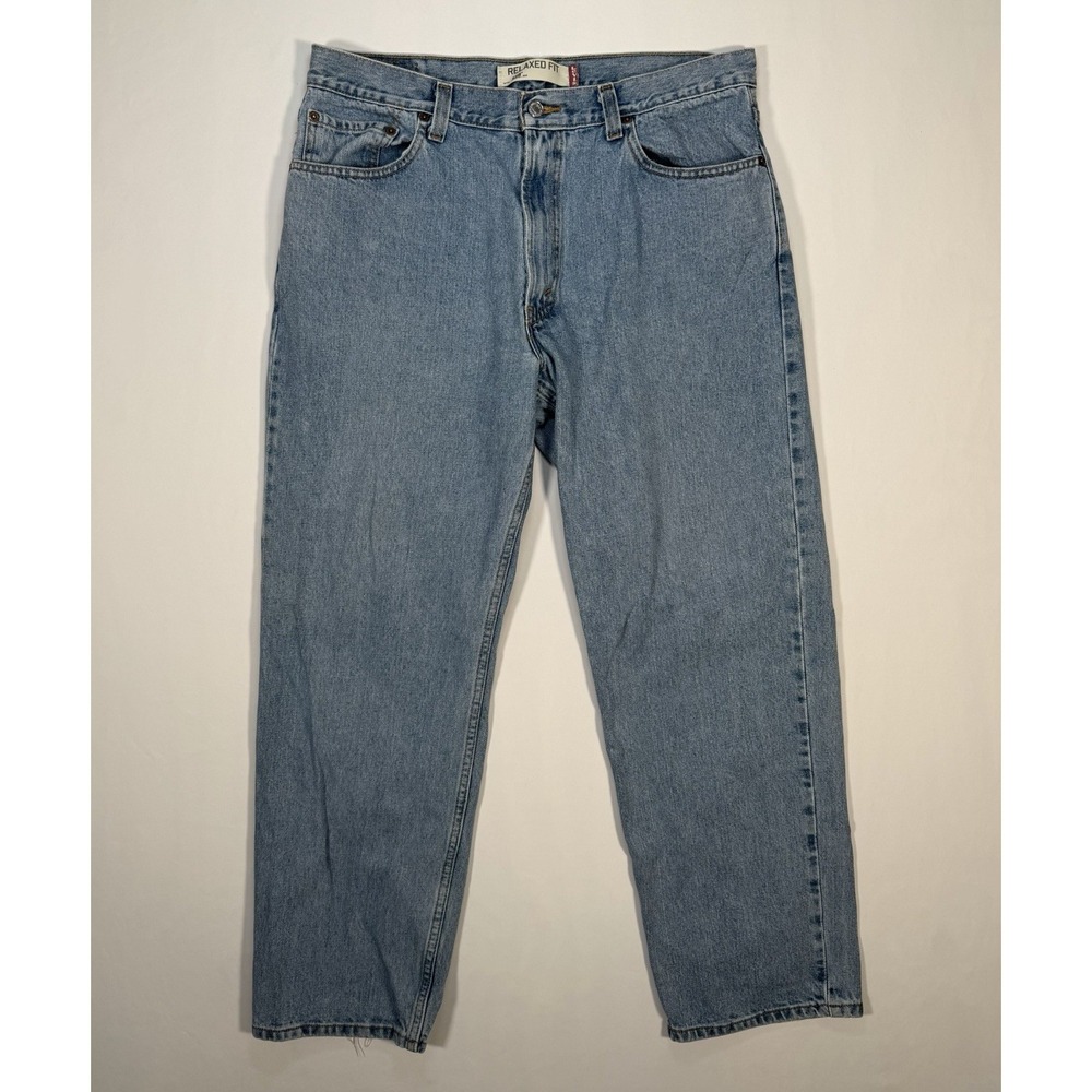 Levi's 550 Relaxed Fit Jeans Men's 36x30 Light Wash Tapered Denim